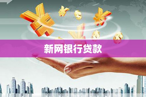 留坝新网银行贷款