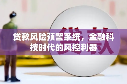 留坝贷款风险预警系统，金融科技时代的风控利器