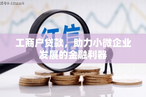 留坝工商户贷款，助力小微企业发展的金融利器