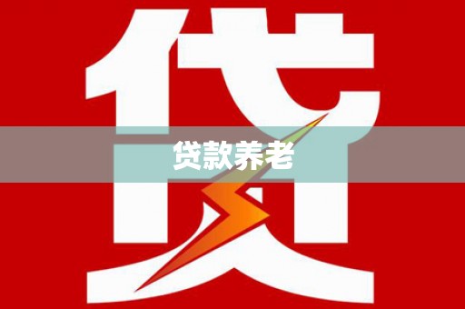留坝贷款养老