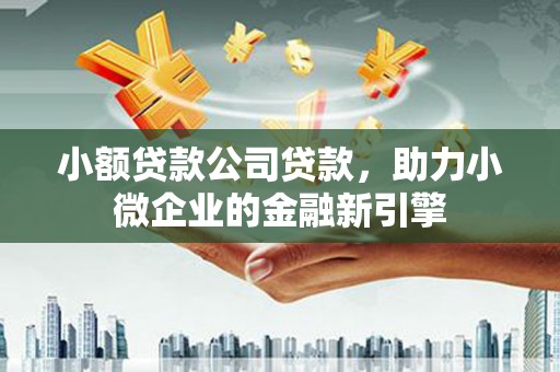 留坝小额贷款公司贷款，助力小微企业的金融新引擎