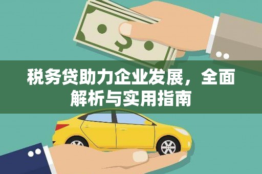 留坝税务贷助力企业发展，全面解析与实用指南