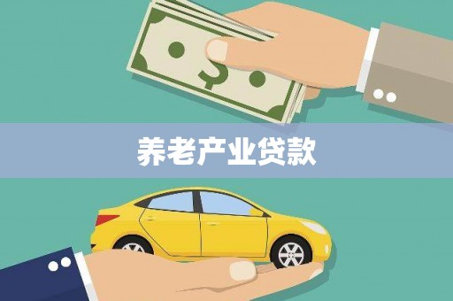 留坝养老产业贷款