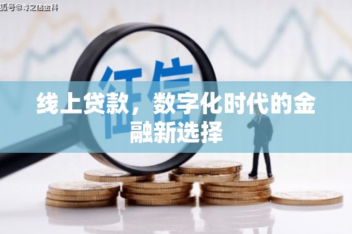 留坝线上贷款，数字化时代的金融新选择