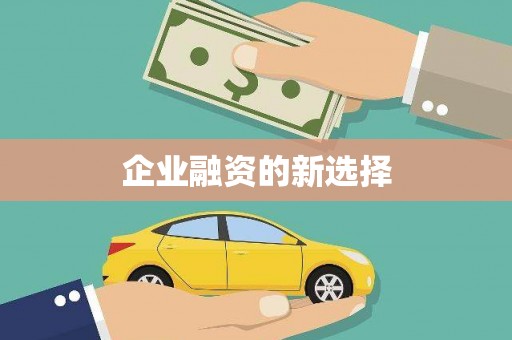 留坝企业融资的新选择
